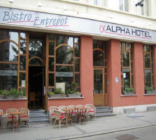 Alpha Hotel Ostende Exterior foto